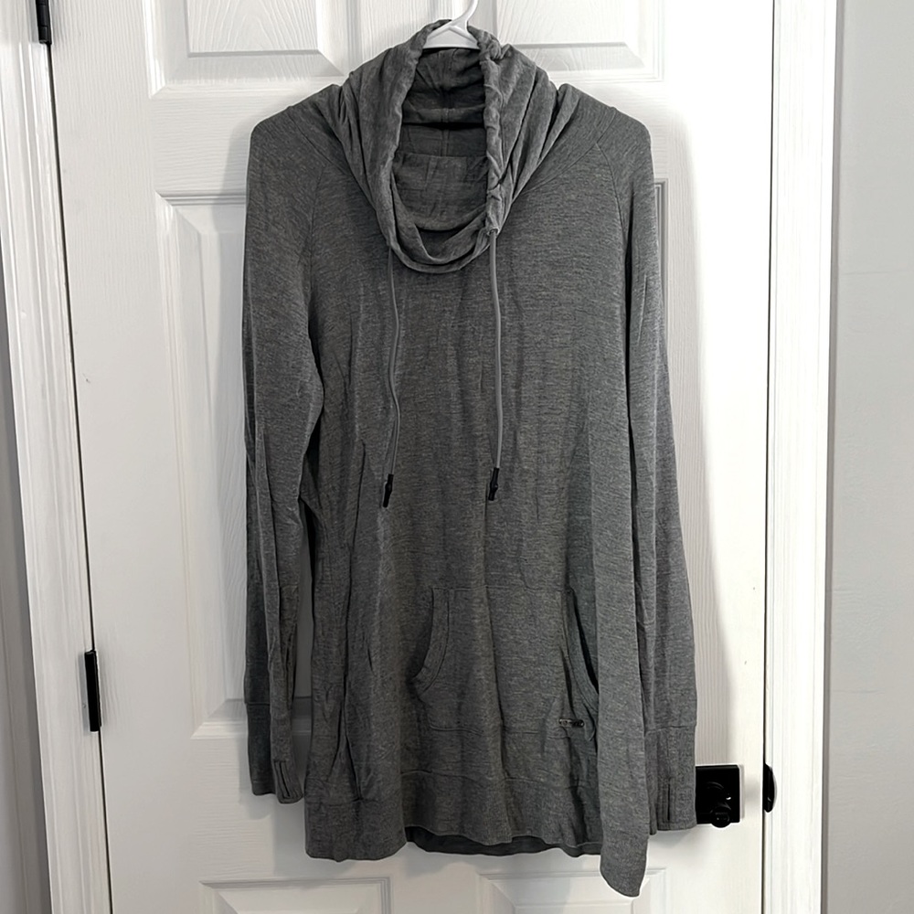 Woman’s MPG Long Sleeve Tunic Top - Cowl Neck - Size L